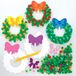 Baker Ross Couronne de Noël Pompons Matériel de bricolage - Lot de 5
