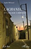 Lachania, Editions L'Harmattan Là-Bas- Lachania, un village à Rhodes Paperback