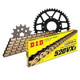 Kettingset DID Kettingset staal 520VX3 / 112 eindeloos voor KTM Duke RC 125 cc bouwjaar 2011-2020