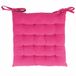 GALILEO SpA Sibilla stoelkussen met banden, 40 x 40 cm, fuchsia, 5 stuks