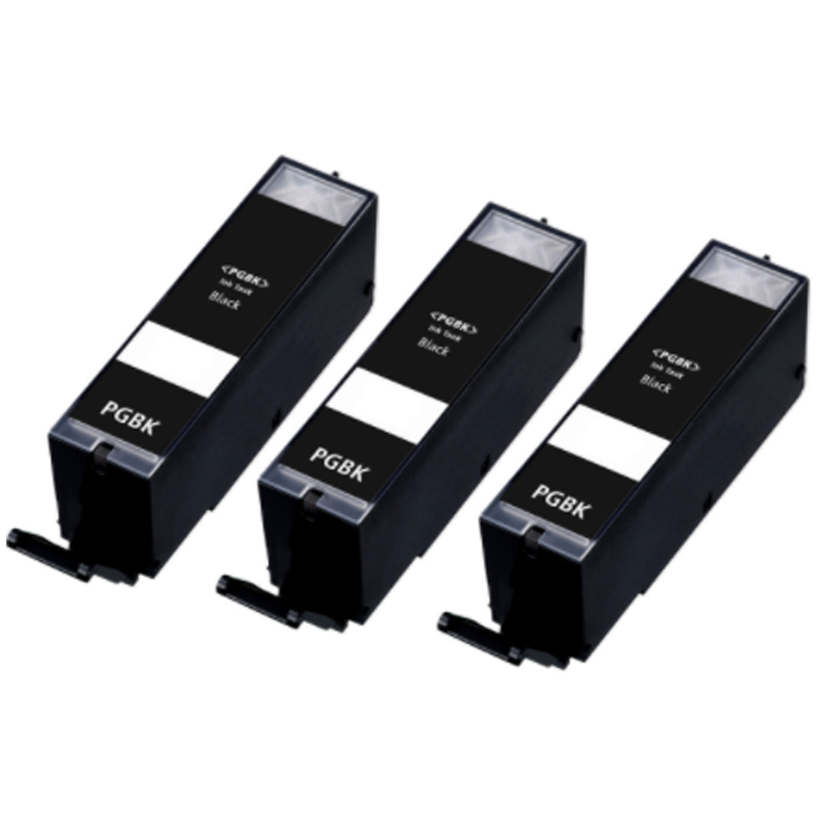  [alternatief voor] 3x Canon PGI570PGBK XL zwart met chip (huismerk