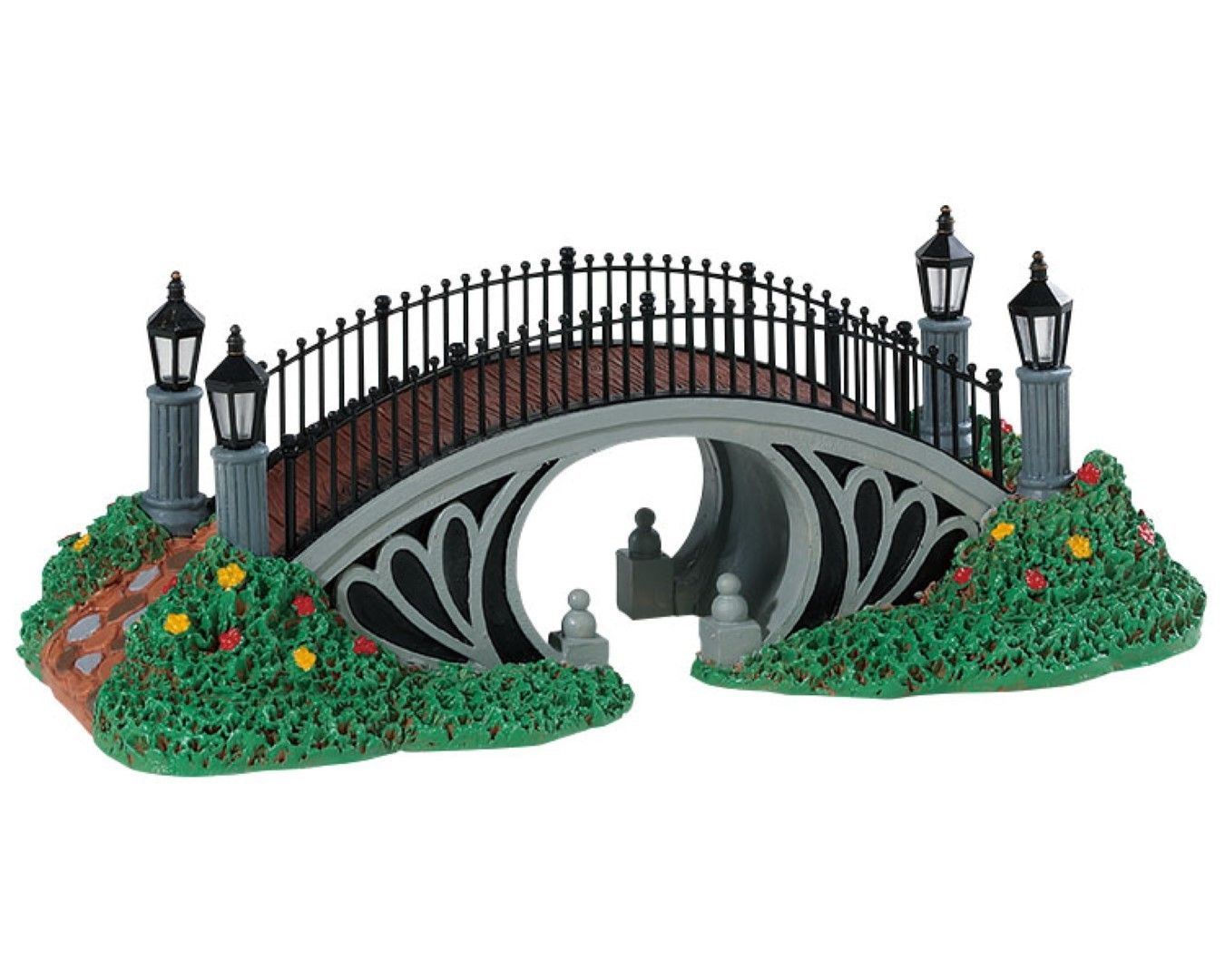 Lemax Victorian footbridge - Tafelstukken - Caddington Village - 21 x 10.1 x 7.5 cm