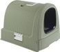 Curver Kattenbak met lade - Gesloten kattenbak - Kattentoilet - Met schep - Misty Green - 51x38,5x39,5 cm