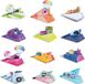 Ludattica Origami: AVIONS 22,5x22,5x0,5cm, 12 feuilles avec accessoires, dans un sac en feutre, 5+