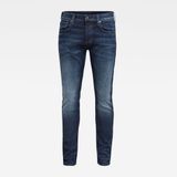 G-Star 3301 Slim Jeans Heren Worn in Dusk Blue