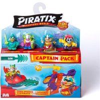 Piratix Adventure World Shark Treasure Series Pack Kapitein