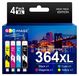 HP Cartouches couleur 364XL, pack de 4