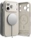 Ringke Silicone Magnetic Hoesje Geschikt voor Apple iPhone 17 Pro Max | Compatibel met MagSafe / Qi2 | Back Cover met Magneet | Zacht Siliconen | Slank Design | Beige