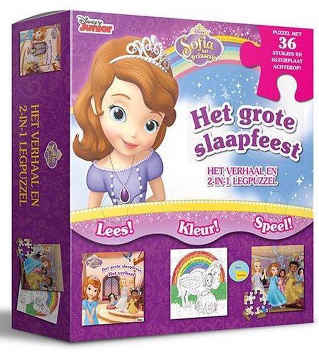 Rebo Productions Disney Sofia Grote slaapfeest