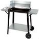 Merkloos Omgoods - Aktive Houtskool Barbecue met Temperatuurcontrole - 90 x 32 x 85 cm