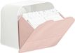 Merkloos Wandmake-up organizer - Badkamer Opbergdoos Maandverband Houder, Wandmontage Flip Double