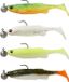 Savage Gear Fat Minnow T-Tail RTF - Dark Water Mix - 7.5 cm - 5 g + 7.5 g - #1/0