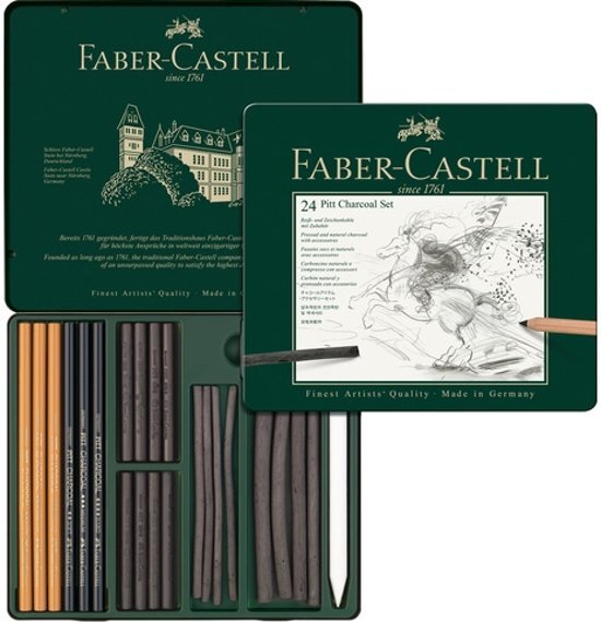 Faber-Castell houtskoolset