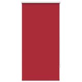 vidaXL Rolgordijn verduisterend 64,4 x 120 cm stofbreedte 60 cm rood