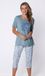 Pastunette Pyjama Stone Blue Katoen Blauw Maat 46