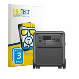 BROTECT Bluetti Screenprotector 3 Stuks voor Bluetti Elite 400 Beschermglas transparant