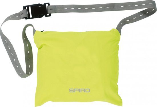 Spiro Unisex Crosslite Trail & Track Jacket S185X - Neon Lime - XL