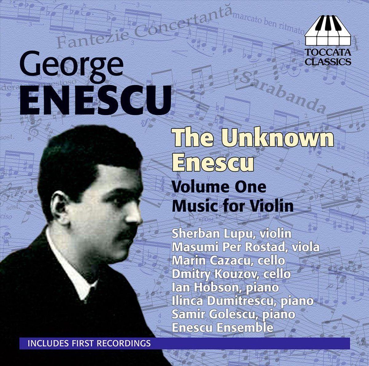 OUTHERE The Unknown Enescu Vol.1: Music For