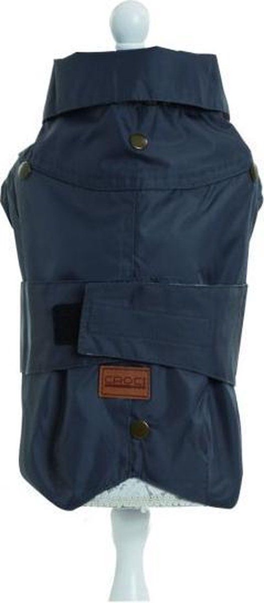 Croci hondenjas regenjas montreal grijs 65 cm