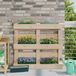 Maison Exclusive - Jardinières pour palettes européennes, lot de 12, couleur verte, dimensions : 36 x 13,5 x 9,5 cm