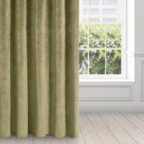 Eurofirany 315218 gordijn & overgordijn, Olijf, Sheer, Polyester, Zeilring, 1400 mm x 2500 mm