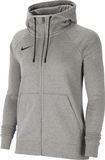 Nike Dames Sweater Met Capuchon W Nk Flc Park20 Fz Hoodie, Grijs, CW6955-063, M