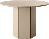Selsey Hexa Tafel 110 cm Cappuccino