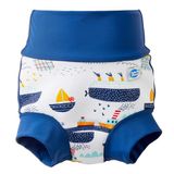Splash About Happy Nappy Duo herbruikbare zwemluier, Tug Boats, 3-4 jaar