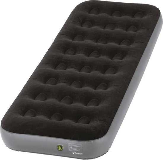 Outwell Classic Air Bed Single, zwart/grijs