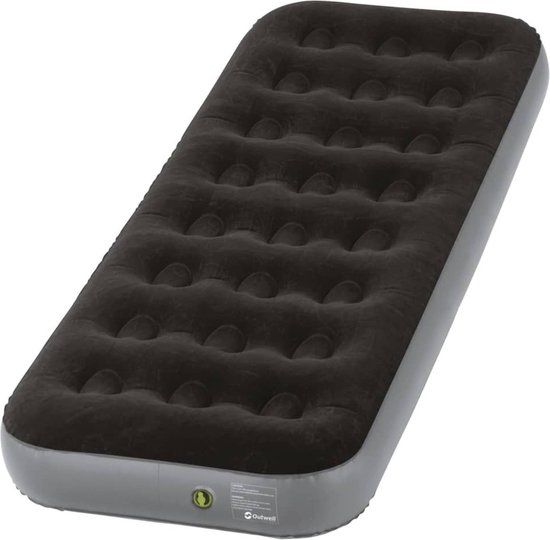 Outwell Classic Air Bed Single - Zwart/Grijs