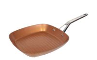 San Ignacio SG-6318 Grillpan Vierkant Koper Aluminium QuanTanium 28 cm
