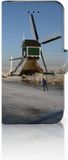 B2Ctelecom Book Case voor iPhone 7 | 8 | SE (2020) | SE (2022) Flip Cover Schaatsers
