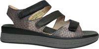 Think! Sandaal Meggie 3 000585 9030 Zwart Paars Combi
