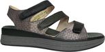 Think! Sandaal Meggie 3 000585 9030 Zwart Paars Combi