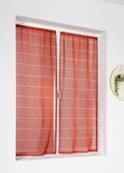 LINDER Glazen met touw, polyester, terracotta, 55 x 120 cm