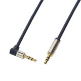 LogiLink 3.5mm - 3.5mm 0.5m audio kabel Blauw