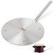 Orion - Adaptateur à induction - Acier inoxydable - 24 cm