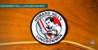 Badge / Patch "Howard Hill's Longbowmen" - Full Color - 100% Polyester