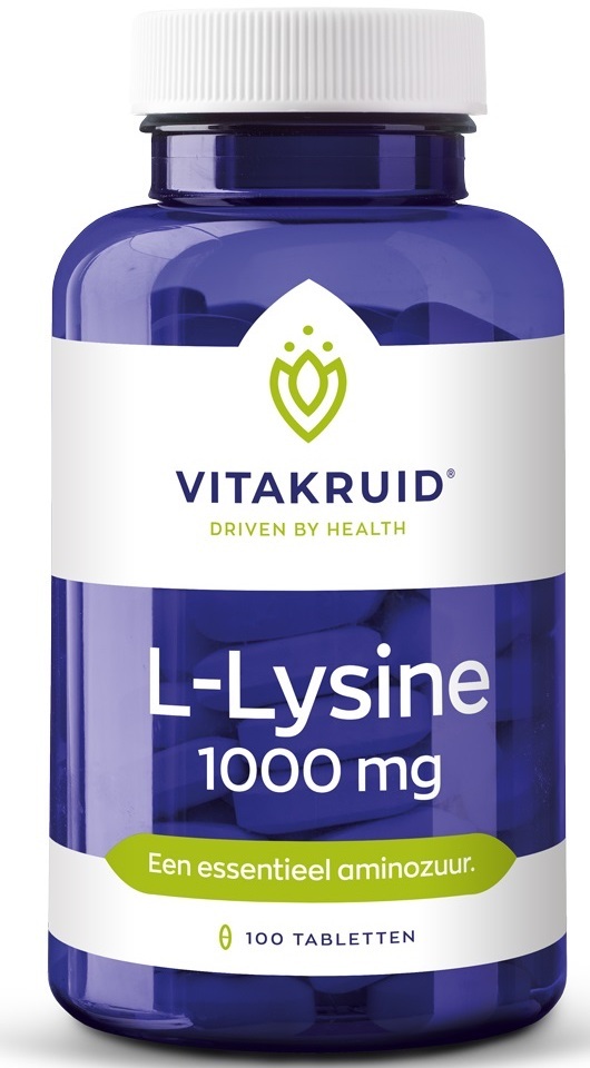 Vitakruid L-Lysine 1000mg Tabletten