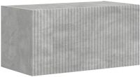 vidaXL TV Wandkast 60 x 31 x 29,5 cm Betongrijs Bewerkt hout