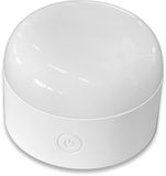 MINI LYS Mini LED-lamp, oplaadbaar, 300 lumen, wit en meerkleurig, met afstandsbediening, H5,5 cm