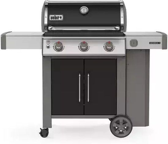 Weber Genesis II E-315 GBS Black Gas BBQ Grill - Black