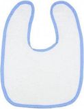 The One Towelling The One Baby Slabbetje 450 gram Wit/Blauw 12 stuks