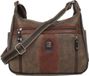 Charm&Shape sac à main pour femme, de taille moyenne, couleur : brun chocolat