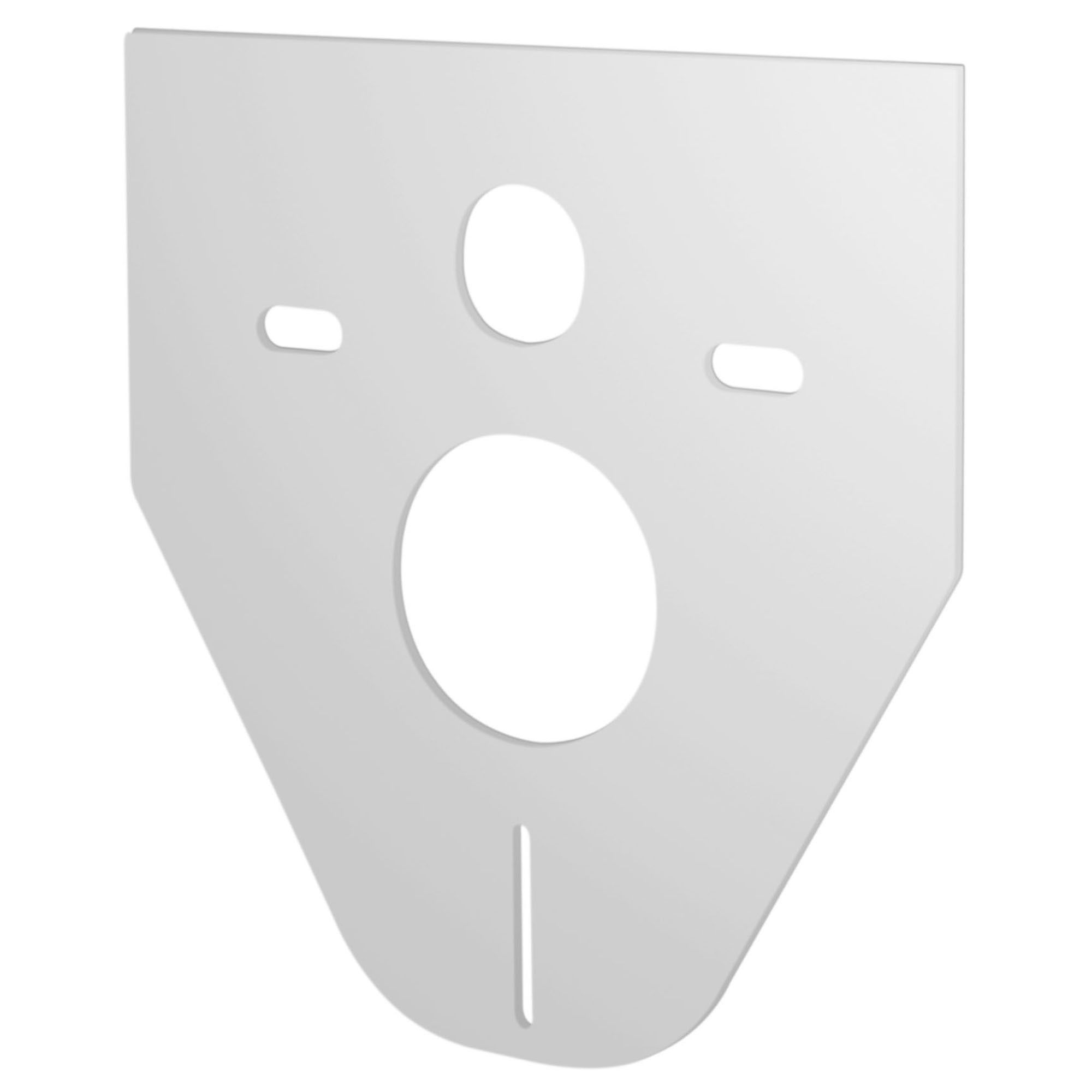 Plieger wandcloset isolatiemat - wit