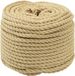 vidaXL Boottouw 8 mm 100 m Naturel