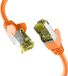 EFB-Elektronik CAT6a ORANJE 25m patchkabel S/FTP PIMF