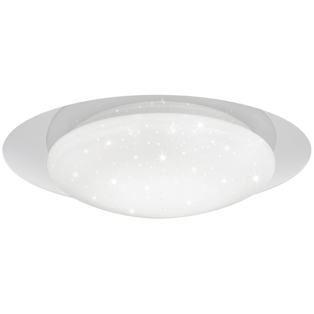 BES LED LED Plafondlamp - Plafondverlichting - Trion Frida - 13W - Aanpasbare Kleur - Dimbaar - Rond - Mat Wit - Kunststof