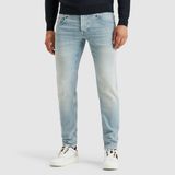PME Legend CARIOR W34 X L30 Blauw Katoen Regular Waist Effen Casual Mannen