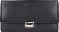 Esquire Eco Kelner Portemonnee Leer 17,8 cm - Unisex - Horizontaal - eco schwarz